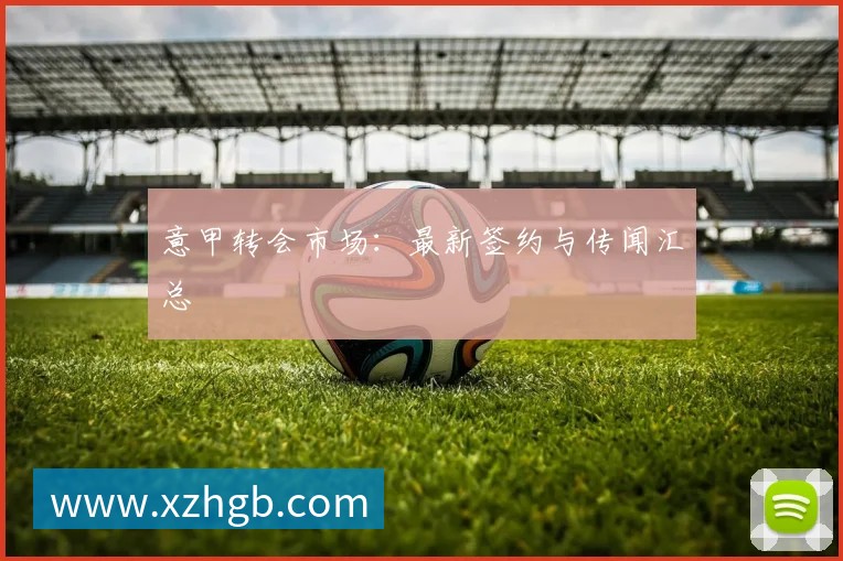 意甲转会市场：最新签约与传闻汇总